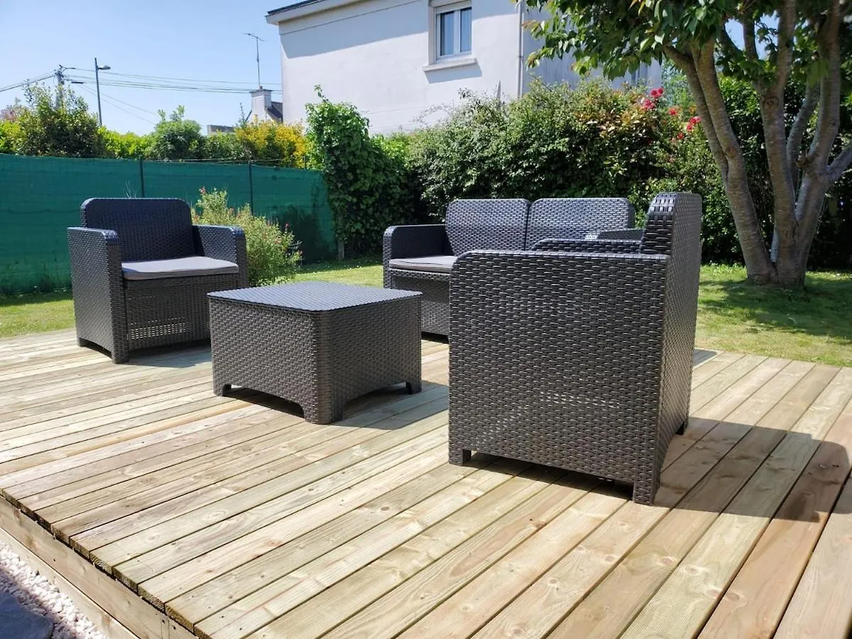 Tatil Evi Charmante Maison De Ville Avec Jardin Guingamp